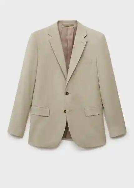 Blazer Americana Milan Verde Talla 46 Hombre Mango