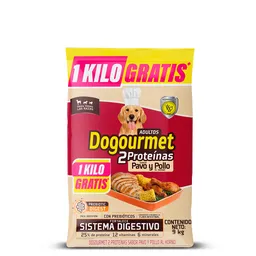 Dogourmet Alimento para Perro Sabor Pavo Y Pollo 8Kg