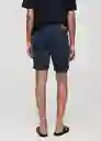 Bermuda Nepto Indigo Talla 38 Hombre Mango