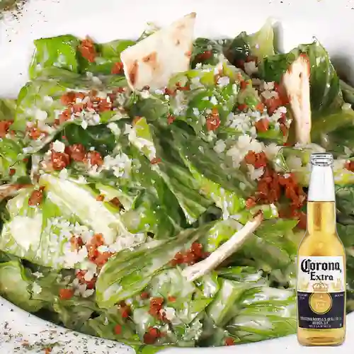 Combo Ensalada César + Corona 350 ml