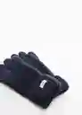 Guantes Craigg Navy Talla 98 Niños Mango