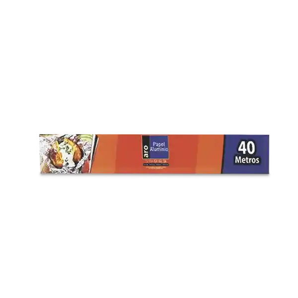 Aro Papel Aluminio 40 m