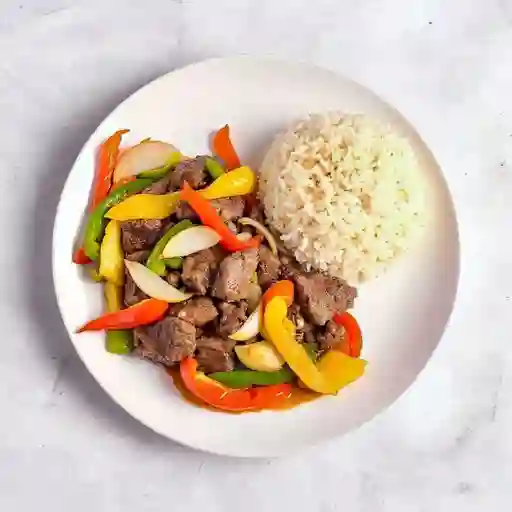 Lomo Con Verduras