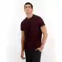 Camiseta Borgoña Talla Large Hombre American Eagle