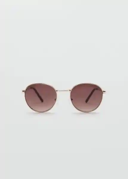 Gafas de Sol Brokie Oro Talla 99 Mujer Mango