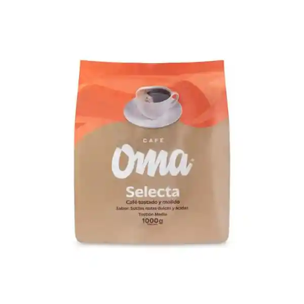 Oma Café Tostado y Molido Selecta