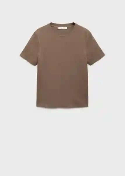 Camiseta Rita Topo Talla L Mujer Mango