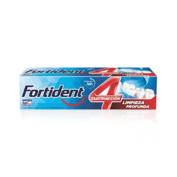 Fortident Crema Dental Cuatriacción Limpieza Profunda