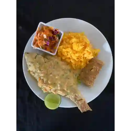 Trucha en salsa de coco