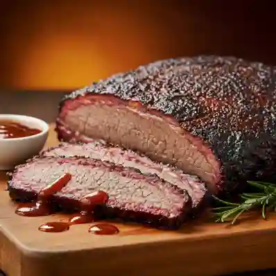Bbq beef brisket (brisket de res)