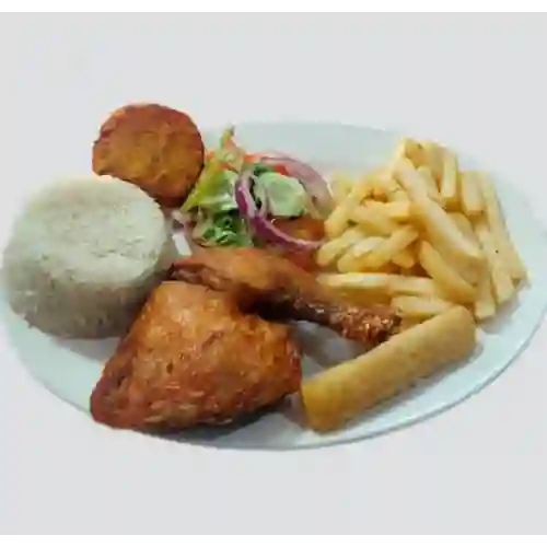 Ejecutivo de Bandeja de Pollo