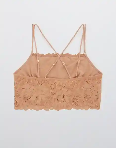 American Eagle Bralette Holiday Best Escote Blanqueado Talla M