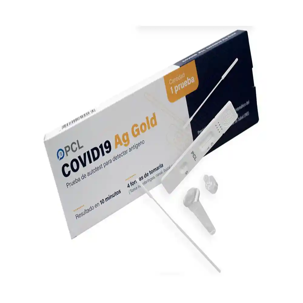 PCL Prueba para Covid 19 Antígeno Gold