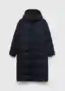 Abrigo Anorak Turino Navy Talla XXL Hombre Mango