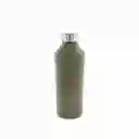 Botella Doble Pared en Acero Verde Oscuro Ambiente Gourmet