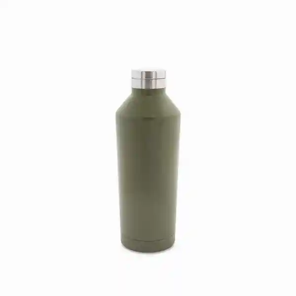 Botella Doble Pared en Acero Verde Oscuro Ambiente Gourmet