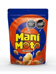 Mani Moto Maní Recubierto Con Harina de Trigo 180 g