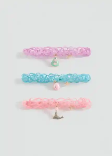 Pulsera Cteddy Rosa Palo Surtidas Talla 99 Niñas Mango
