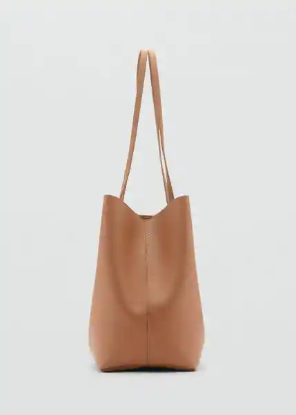 Bolso G Maribel Cuero Talla 99 Mujer Mango