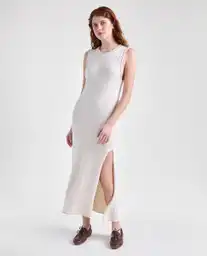 Vestido Mujer Crudo Talla L 679G000_CRU110103 Americanino