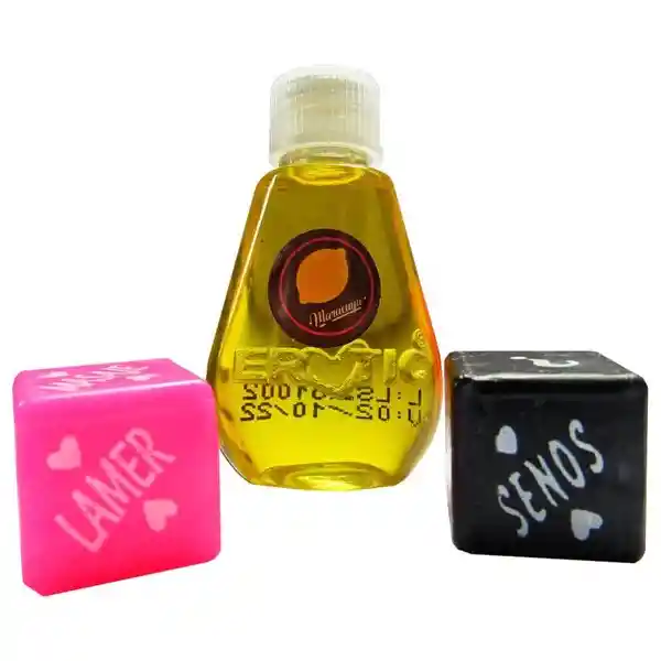 Erotic Aceite Comestible Con Dados