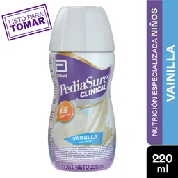 Pediasure Alimento Líquido Clinical Sabor Vainilla