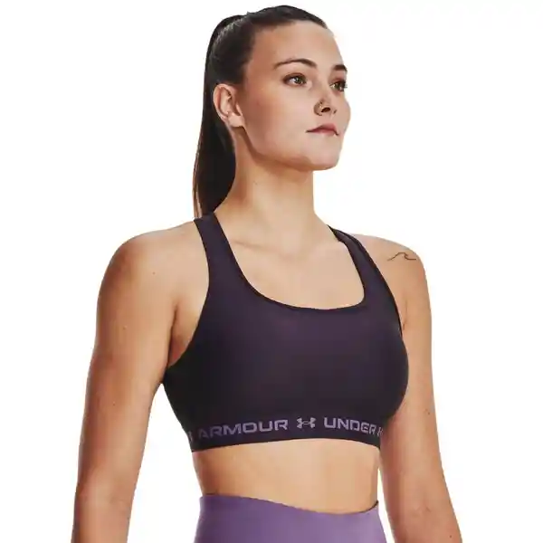 Under Armour Camiseta Crossback Mujer Morado T XL 1361034-541