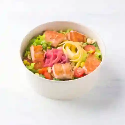 Ensalada Xilvestre con Salmón