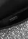 Bolso Auman Negro Mujer Mango