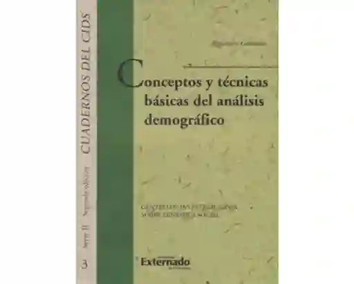 Conceptos y Técnicas Básicas Del Análisis Demográfico