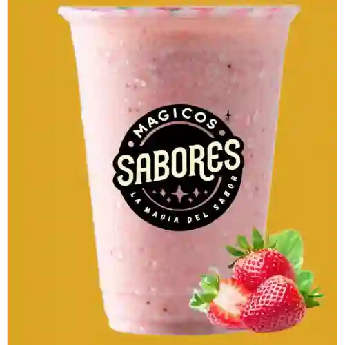 Fresa en Leche