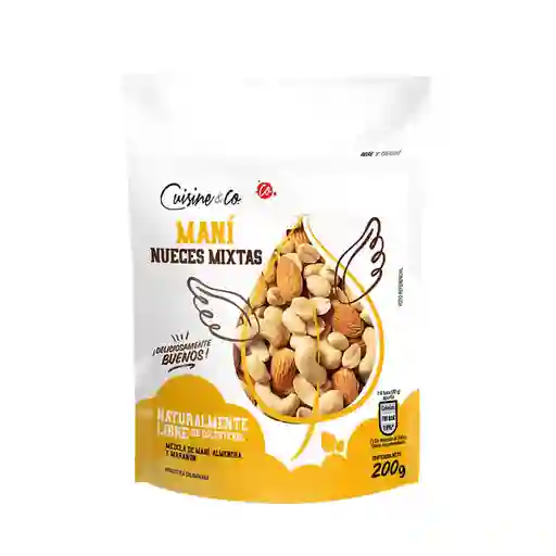 Maní Nueces Mixtas Cuisine&Co NATURES HEART 200 gr