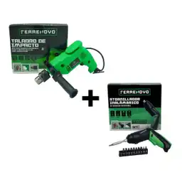 Ferrenovo Kit Taladro + Destornillador Inalámica FN-23022