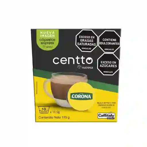 Centto Chocolate de Mesa Corona Cápsula