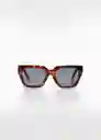 Gafas de Sol Monica Chocolate Talla 99 Mujer Mango