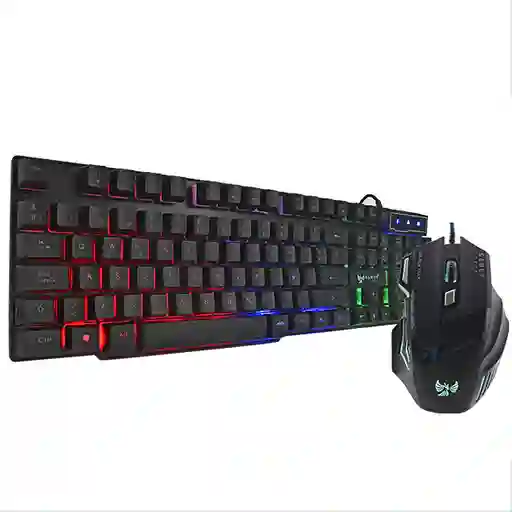 Logitech Set Teclado + Mouse USB Gamer GT300C