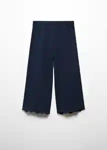 Pantalón Belén Navy Talla 14 Niñas Mango