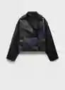 Chaqueta Lipapu Negro Talla M Mujer Mango