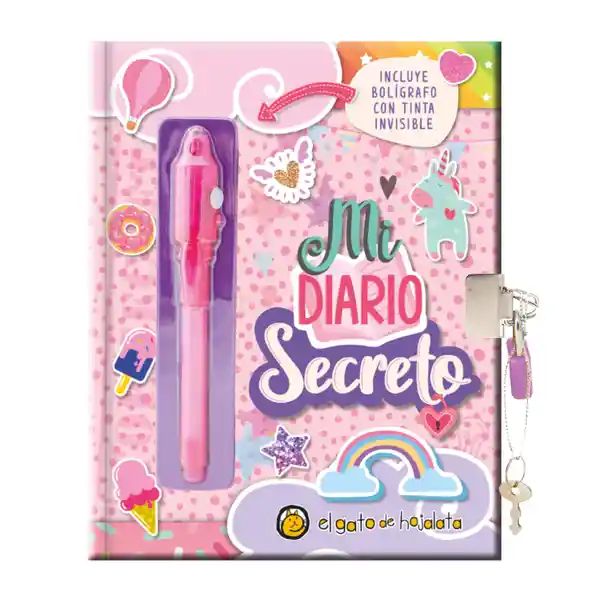 Mi Diario Secreto Con Bolígrafo Con Tinta Invisible