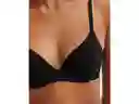 American Eagle Brasier Aerie Real Sunnie Flores Negro 34 C