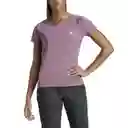 Adidas Camiseta Adizero Tee Morado Para Mujer Talla S