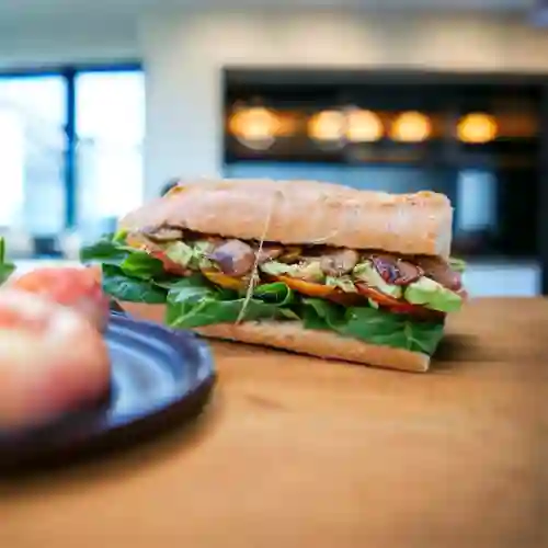 Sándwich Chorizo y Setas