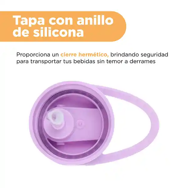 Vaso Plástico Doble Pared de Letra 500 mL Miniso