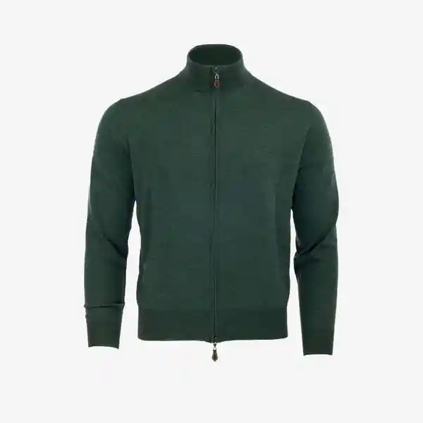 Inkanta Suéter Full Zip Verde S