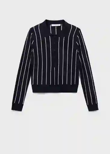 Jersey Citrus Navy Talla XS Mujer Mango