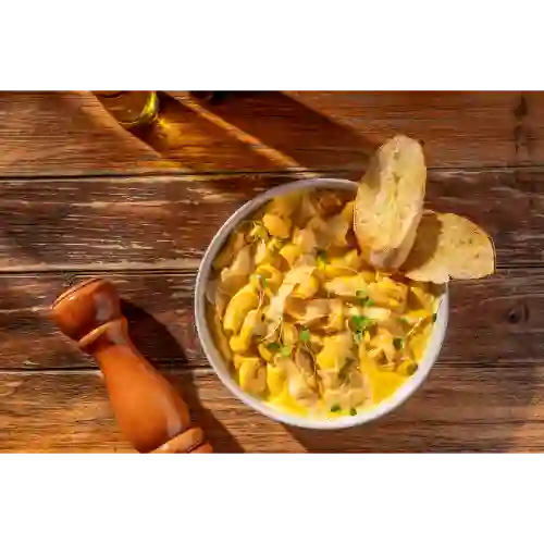 Ají Amarillo y Camarones