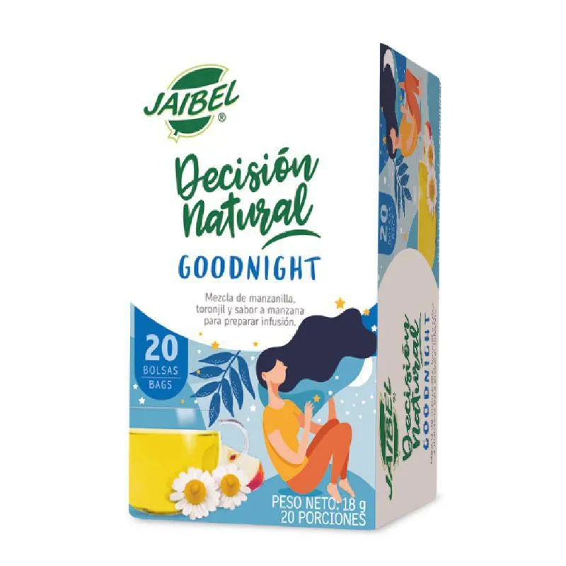 Jaibel Té Herbal Goodnight 18 g