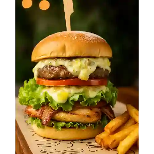 Hamburguesa Hawaiana