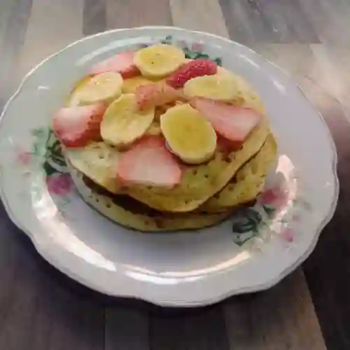 Pancakes de Miel y Frutas