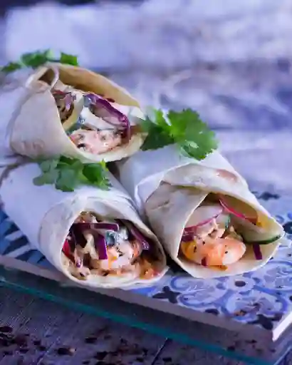 Wrap de Camarones